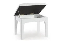 Mor Furniture Chalanna Vanity, Mirror & Stool In White