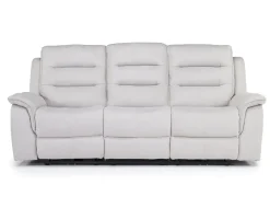 Mor Furniture Chanell 2 Power Sofa In New Nappa Gray
