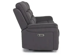 Mor Furniture Chanell 2 Power Sofa In New Nappa Gray