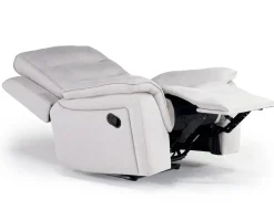 Mor Furniture Chanell Recliner In New Nappa Gray