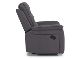 Mor Furniture Chanell Recliner In New Nappa Gray