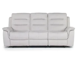 Mor Furniture Chanell Reclining Sofa In New Nappa Gray