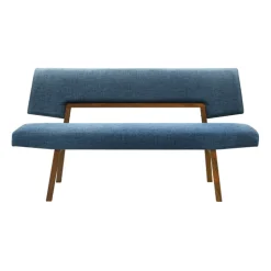 Mor Furniture Chanella Dining Bench In Blue