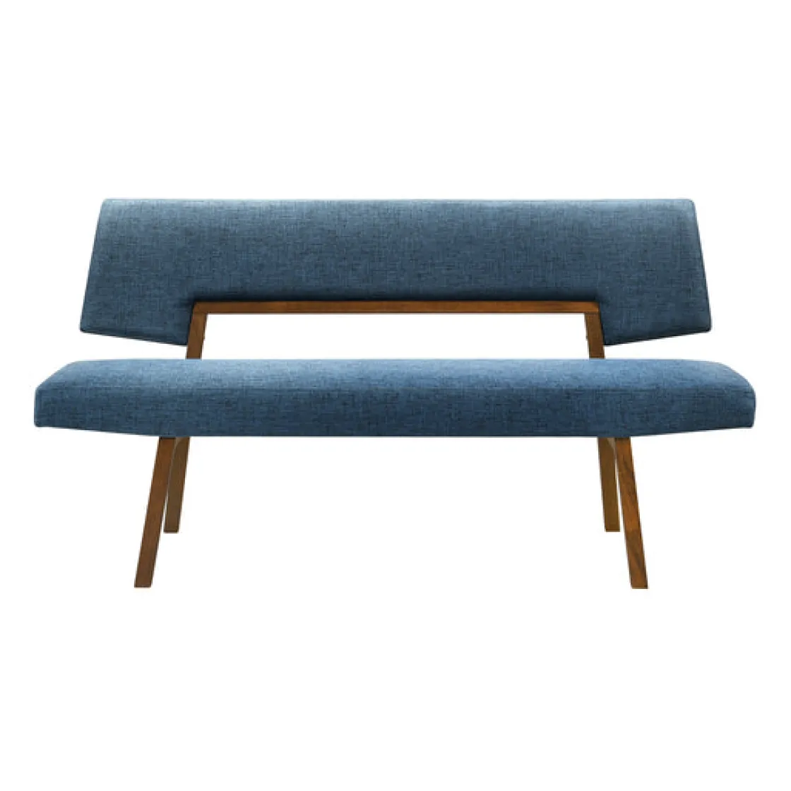 Mor Furniture Chanella Dining Bench In Blue