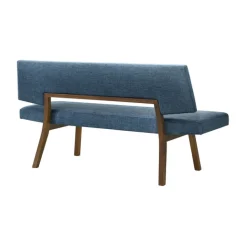 Mor Furniture Chanella Dining Bench In Blue