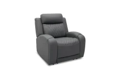 Mor Furniture Chillax 2 Power Recliner In Dark Gray