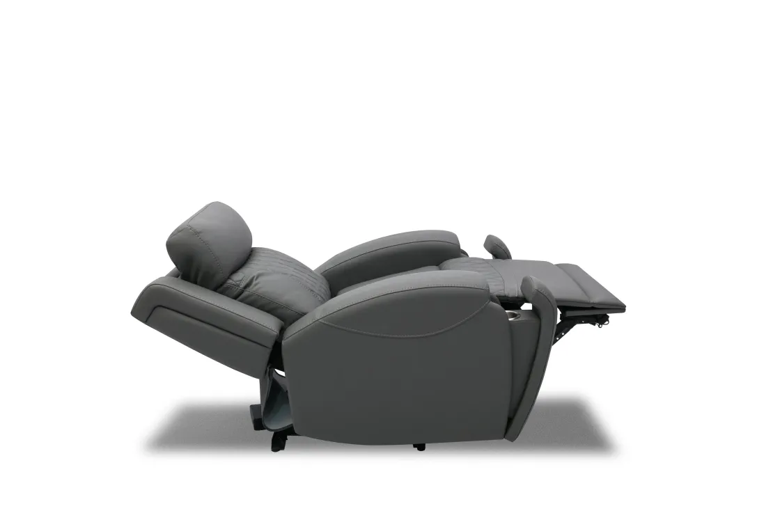 Mor Furniture Chillax 2 Power Recliner In Dark Gray