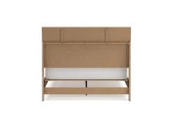 Mor Furniture Cielden Panel Bed In Tan, Twin