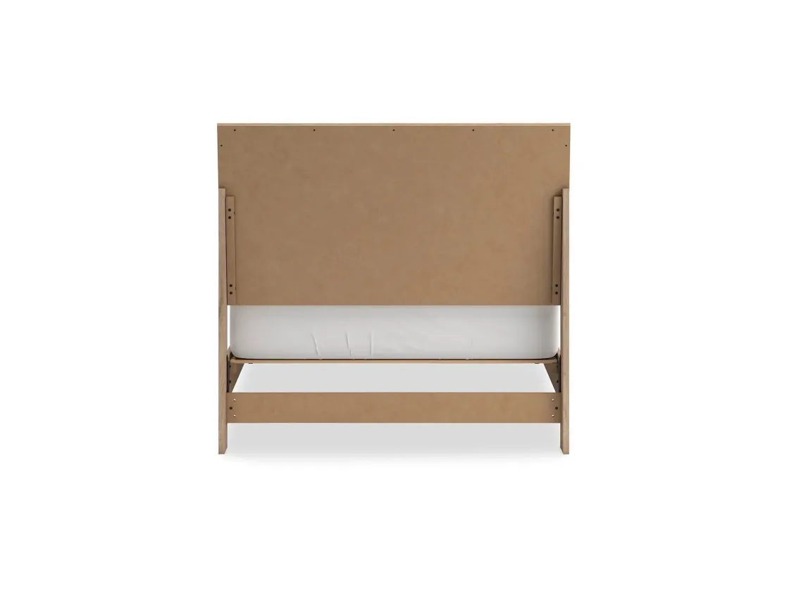 Mor Furniture Cielden Panel Bed In Tan, Twin