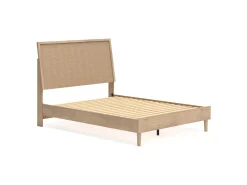 Mor Furniture Cielden Panel Bed In Tan, Twin
