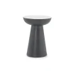 Mor Furniture Circularity End Table In Dark Gray/White