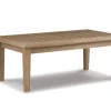 Mor Furniture Clare View Outdoor Coffee Table In Grayish Brown