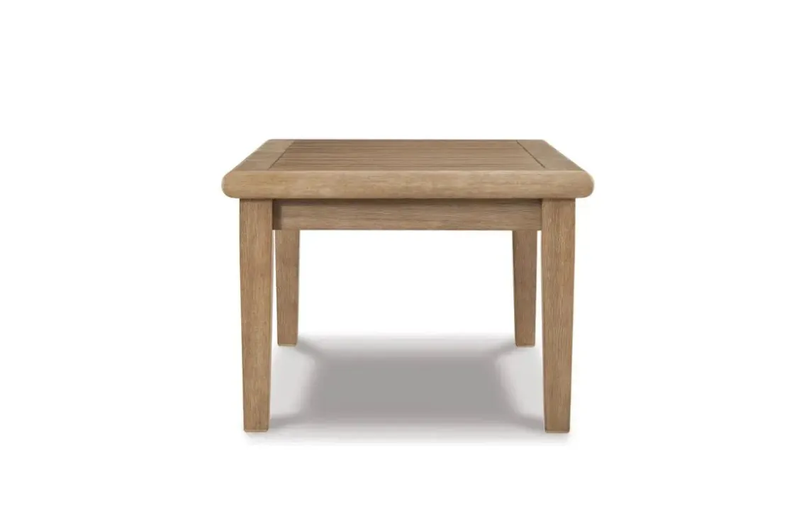 Mor Furniture Clare View Outdoor Coffee Table In Grayish Brown