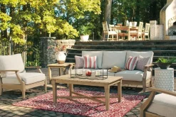 Mor Furniture Clare View Outdoor End Table In Grayish Brown