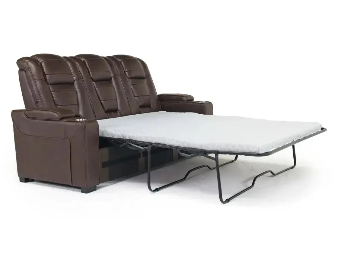Mor Furniture Cody Queen Sleeper Sofa W/ Mattress In Gray