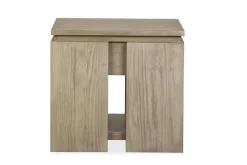 Mor Furniture Conrad End Table In Stone Harbor Gray