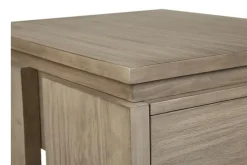 Mor Furniture Conrad End Table In Stone Harbor Gray