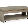 Mor Furniture Conrad Lift Top Coffee Table In Stone Harbor Gray