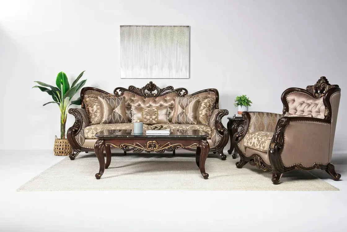 Mor Furniture Constantine Chair In Gold