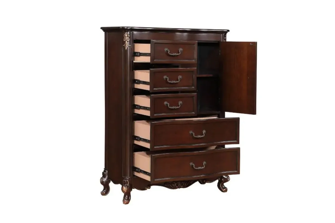 Mor Furniture Constantine Chest In Cherry