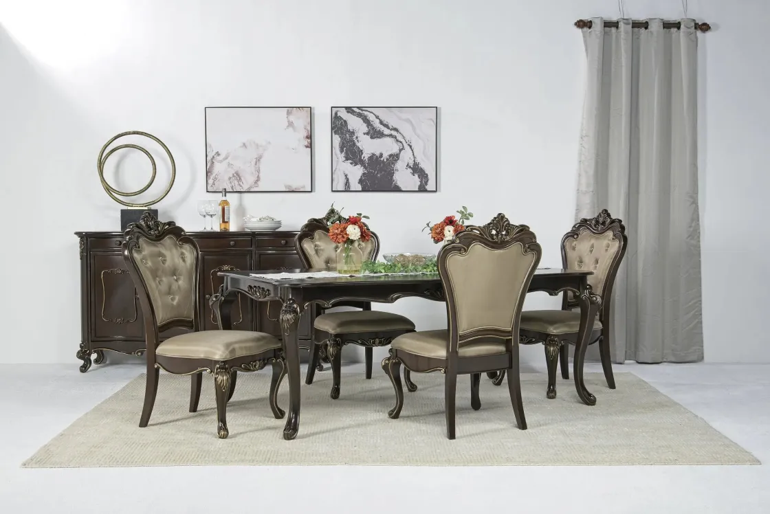 Mor Furniture Constantine Dining Side Chair In Cherry