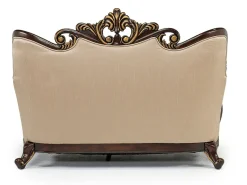 Mor Furniture Constantine Loveseat In Gold