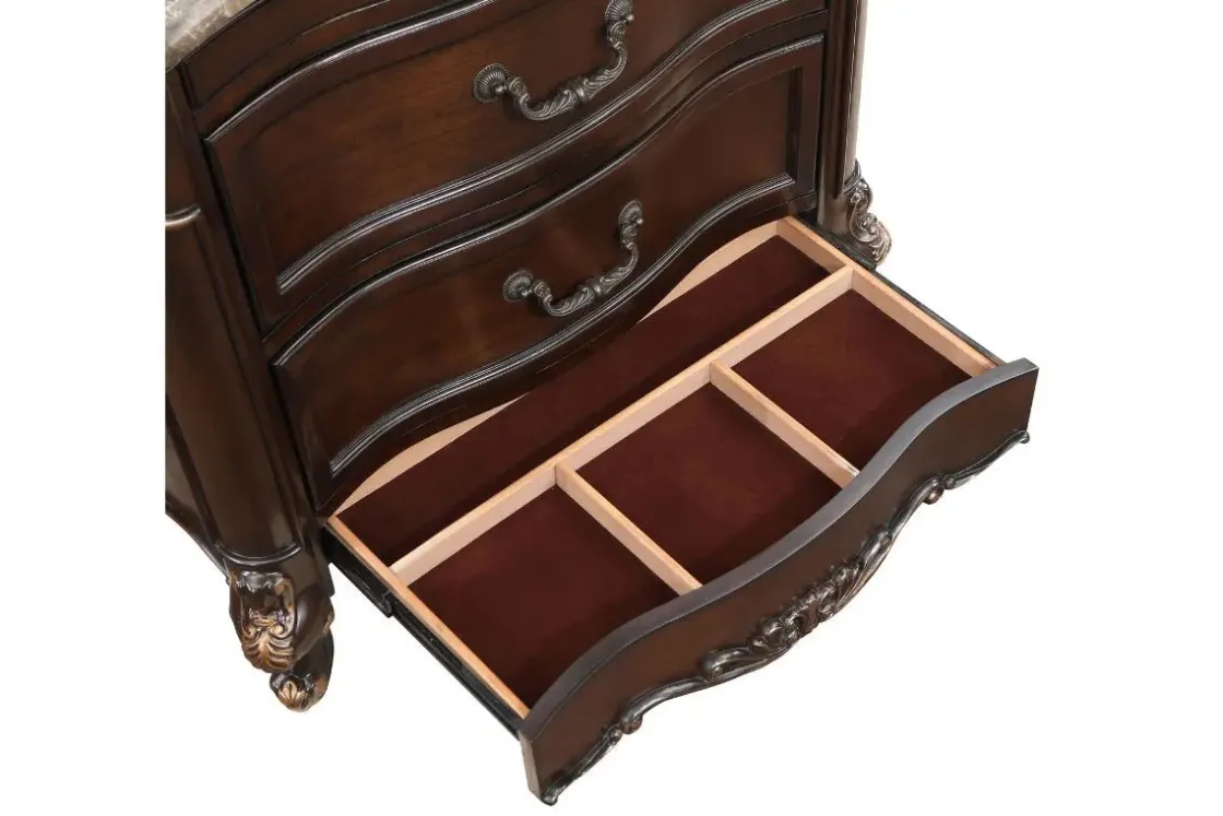 Mor Furniture Constantine Nightstand In Cherry
