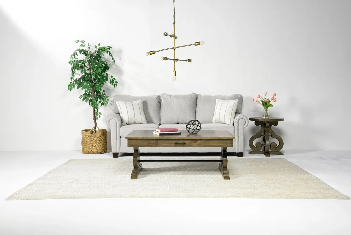 Mor Furniture Cordoba Queen Sleeper Sofa In Splash Charcoal
