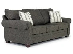 Mor Furniture Cordoba Queen Sleeper Sofa In Splash Charcoal