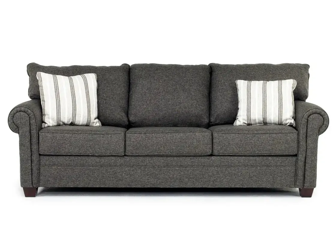 Mor Furniture Cordoba Queen Sleeper Sofa In Splash Charcoal