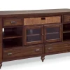 Mor Furniture Cottage Lane Media Console In Brown, 70 Inch
