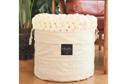 Mor Furniture Cotton Weighted Blanket In Cream, Twin/Full