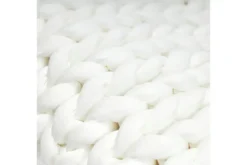 Mor Furniture Cotton Weighted Blanket In Cream, Twin/Full