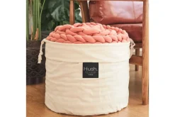 Mor Furniture Cotton Weighted Blanket In Cream, Twin/Full