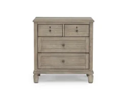 Mor Furniture Country Side 4 Drawer Nightstand In Brown
