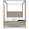 Mor Furniture Country Side Canopy Bed In Brown, Queen