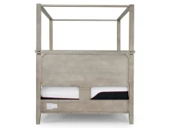 Mor Furniture Country Side Canopy Bed In Brown, Queen