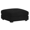 Mor Furniture Cuddle Cloud Ottoman In Black
