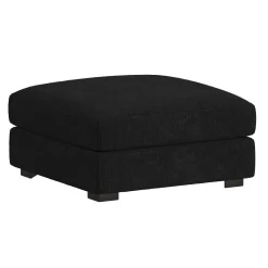 Mor Furniture Cuddle Cloud Ottoman In Black