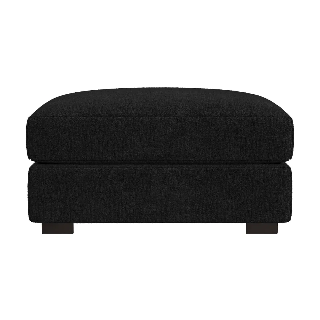 Mor Furniture Cuddle Cloud Ottoman In Black