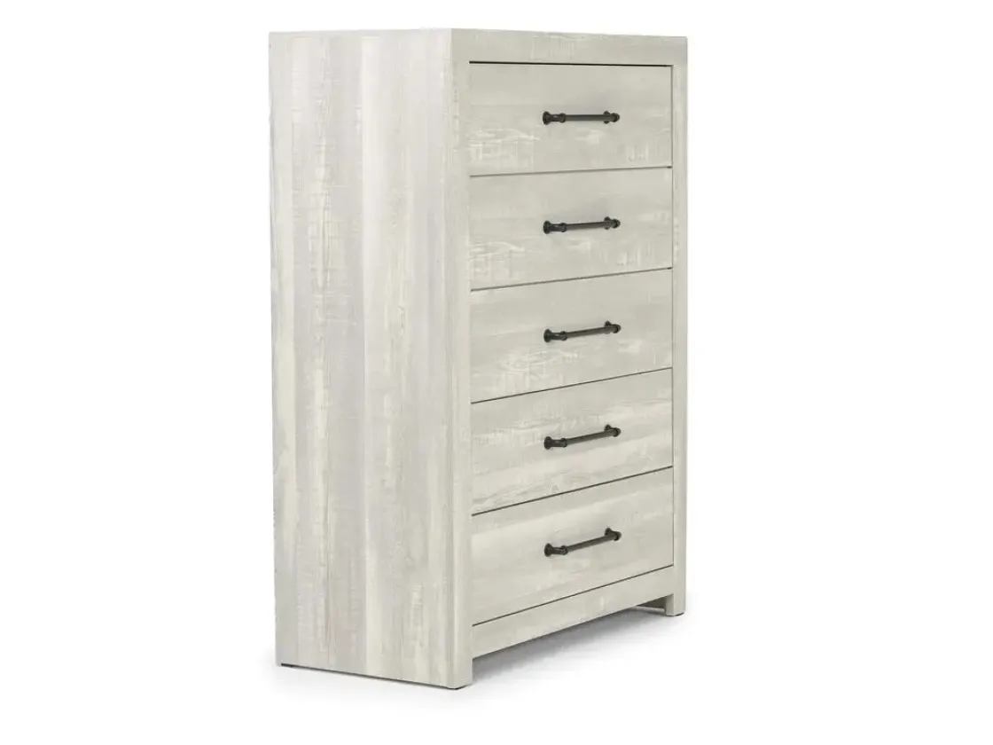 Mor Furniture Dallas Chest In Brown Butcher Block