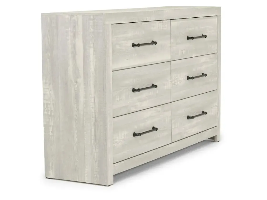 Mor Furniture Dallas Dresser In Brown Butcher Block
