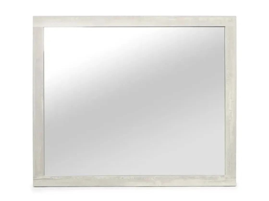 Mor Furniture Dallas Mirror In White Wash