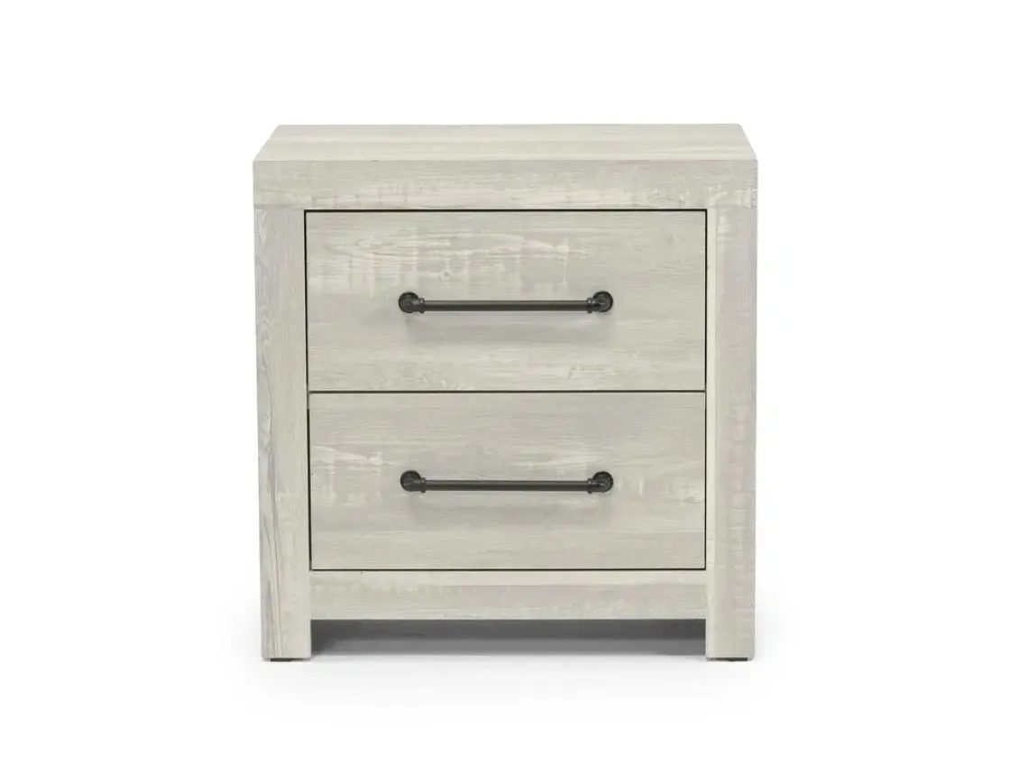 Mor Furniture Dallas Nightstand In Brown Butcher Block