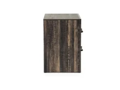 Mor Furniture Dallas Nightstand In Brown Butcher Block