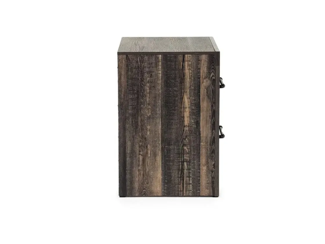 Mor Furniture Dallas Nightstand In Brown Butcher Block