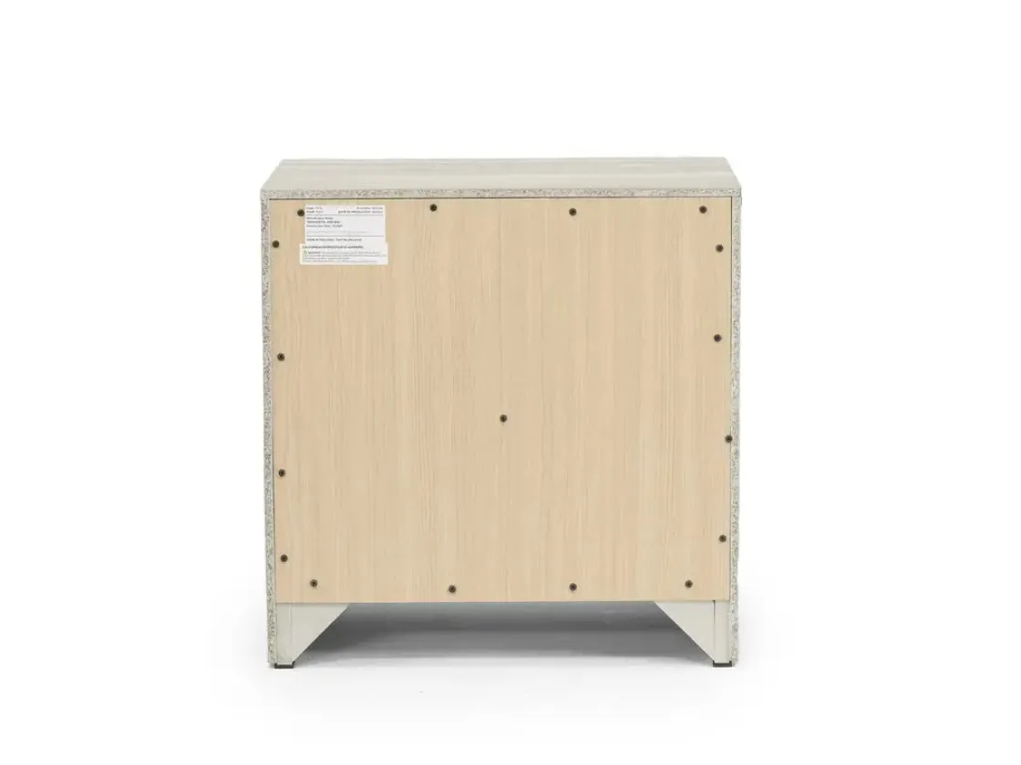 Mor Furniture Dallas Nightstand In Brown Butcher Block