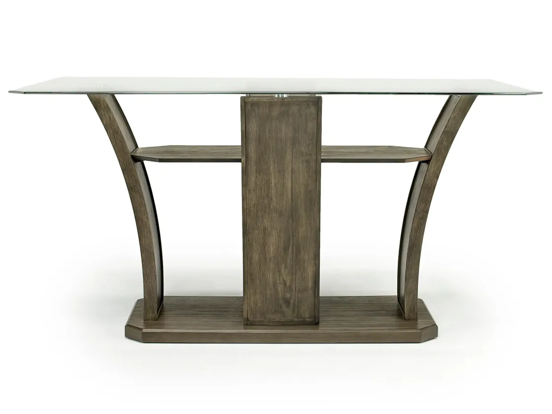 Mor Furniture Dapper Counter Height Dining Table & 4 Stools In Brown