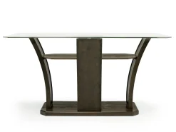 Mor Furniture Dapper Counter Height Dining Table & 4 Stools In Brown