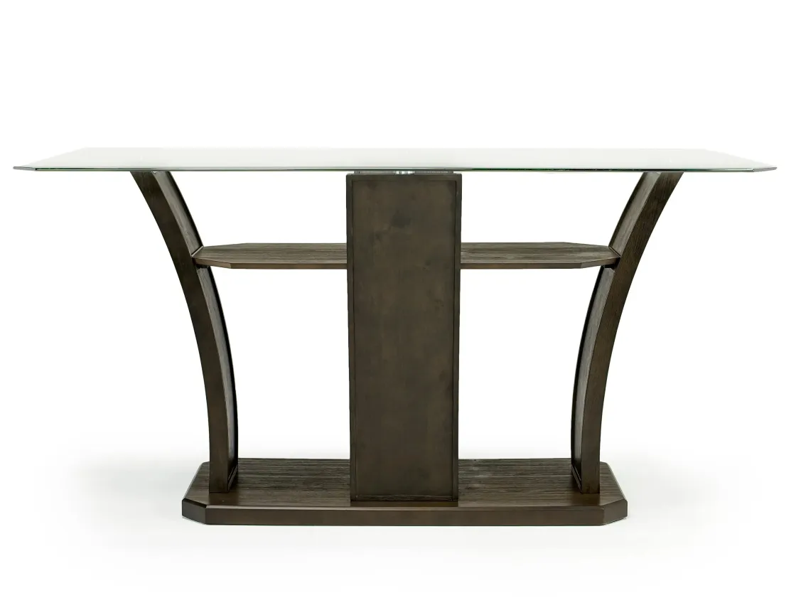 Mor Furniture Dapper Counter Height Dining Table & 4 Stools In Brown